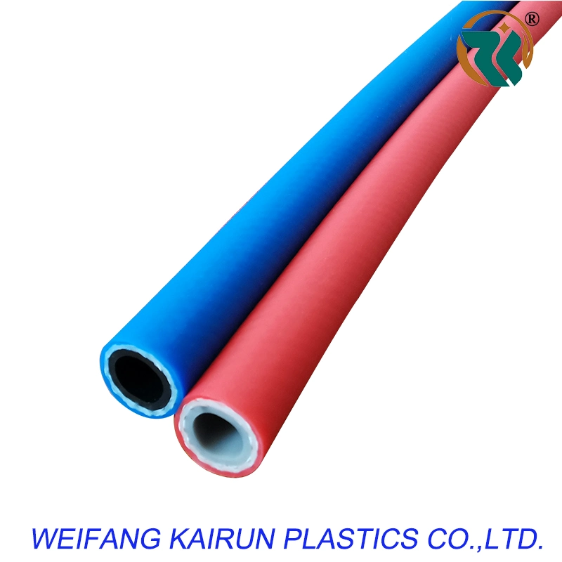 5mm/6mm/8mm/9m/10mm/12mm Twin Welding Hose Air Hose PVC Rubber Composite Attractive Price High Pressure Air Hose