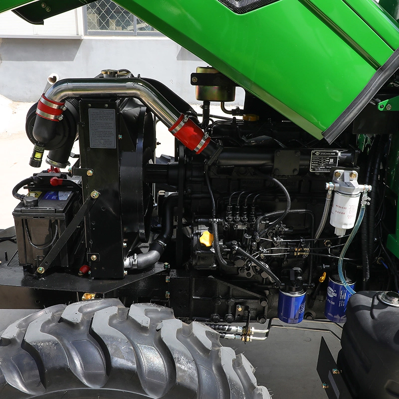 Tracteur agricole compact chinois à bas prix, mini-machinerie agricole, tracteur de ferme Ts500.