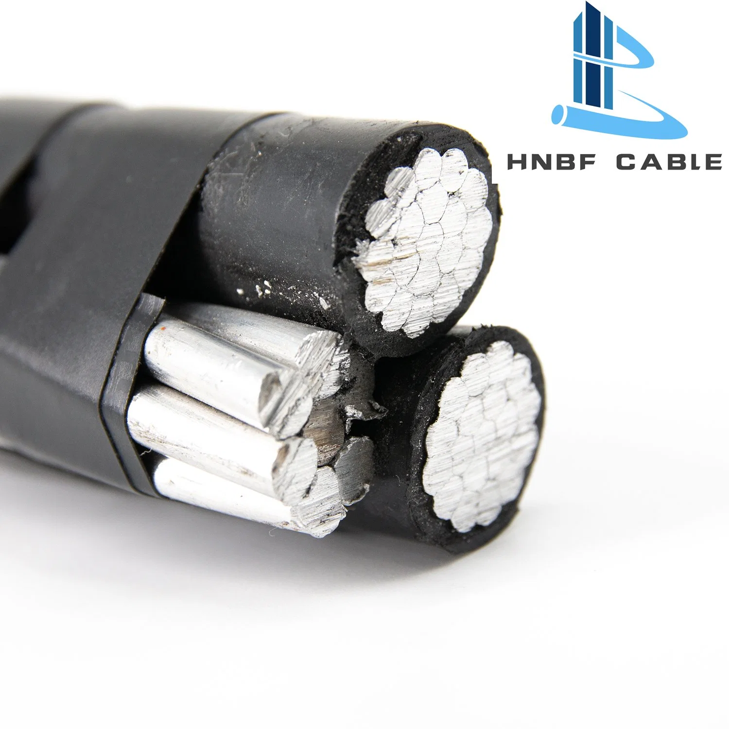 El conductor de aluminio 2AWG 4AWG 6 AWG techo aislante XLPE Cable ABC