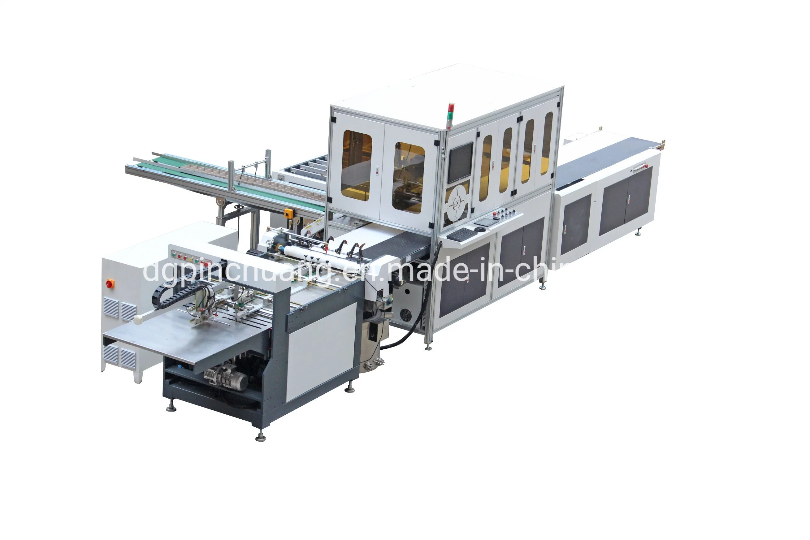 The Latest Technology Automatic Watch Box Making Machine Rigid Box Making Machine Box Maker Box Machinery