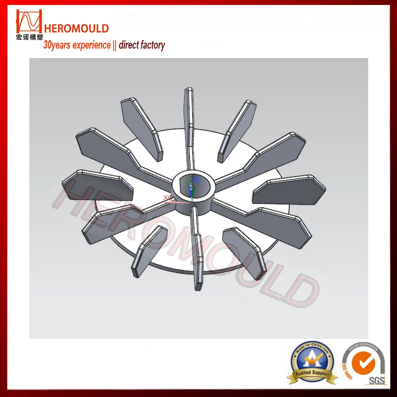 High Pressure Aluminium Die Casting Mold Fan Accessories Aluminium Die Casting Mould Customized Die Casting Parts Mould Heromould