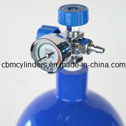 Venta caliente de acero de 40 L de los cilindros de gas de oxígeno (W. P. =15Mpa, 6m3) de la fábrica de China