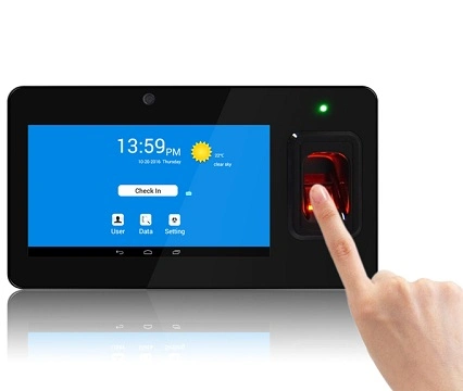 TCP/IP USB WiFi 3G Android Terminal with Fingerprint Time Attendance (GT368)