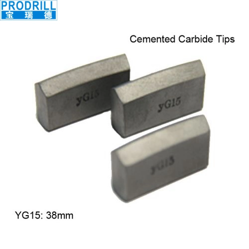 Tungsten Cemented Carbide Insert Yg15 K034 Tips High Wear Corrosion