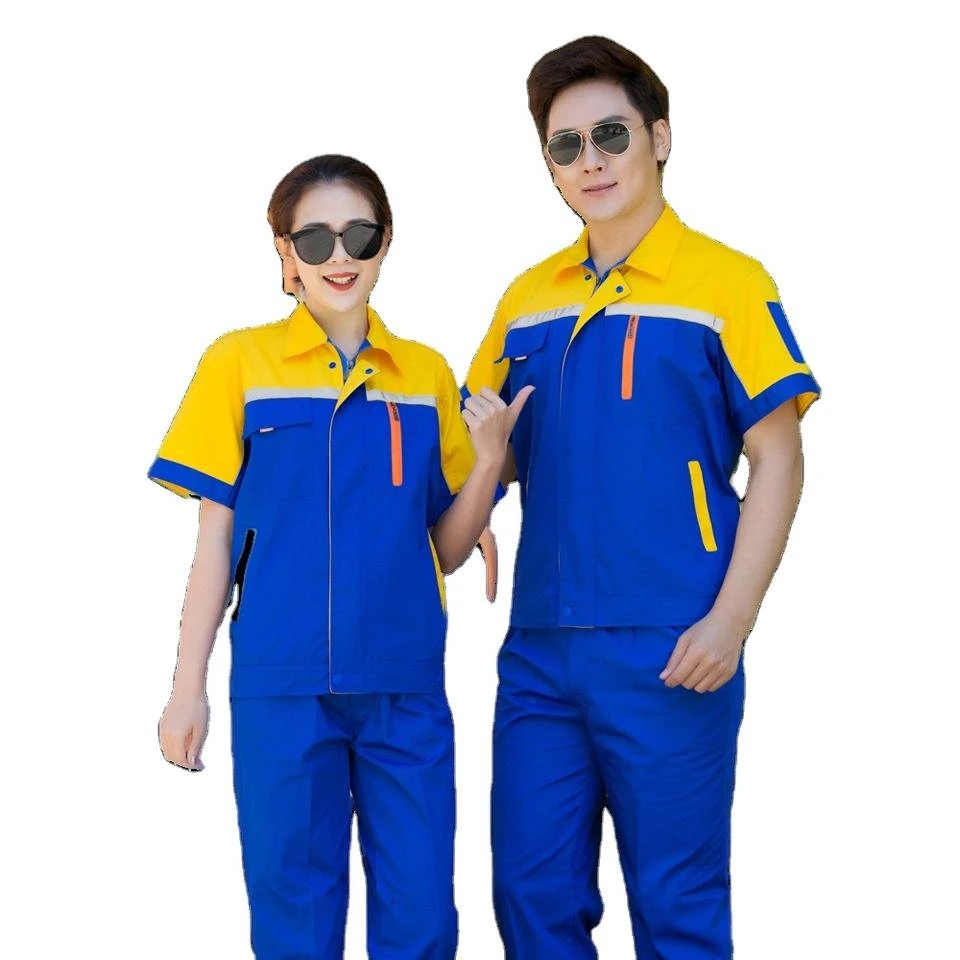 Engineering Uniform Construction Clothing Men Workwear for Car Wash Uniform