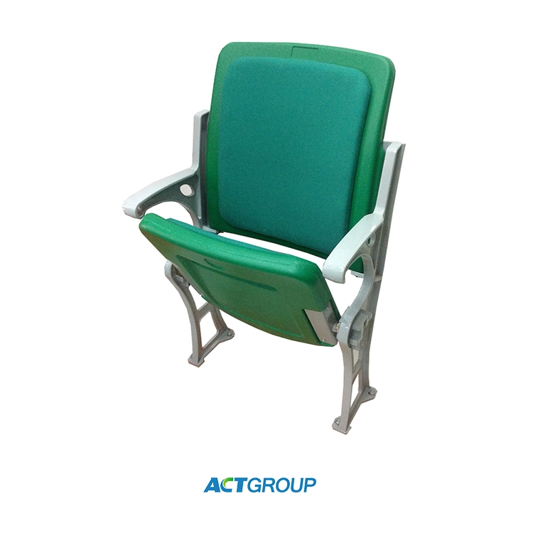 HDPE Sports Stadium Chairs Tip up Plastic Folding Stadium Seat