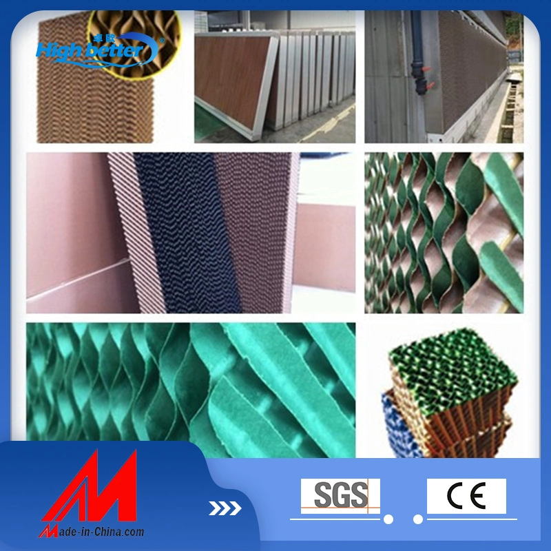 7090/6090/5090 Greenhouse Cooling Pad/Vegetable/Flower Water Curtain Cooling Temperature