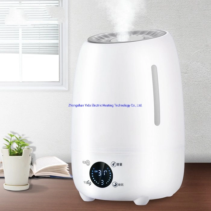 Amazon Top Selling 4L Digital Control Humidifier LED Light Timer Anion New Adjustable Humidifier