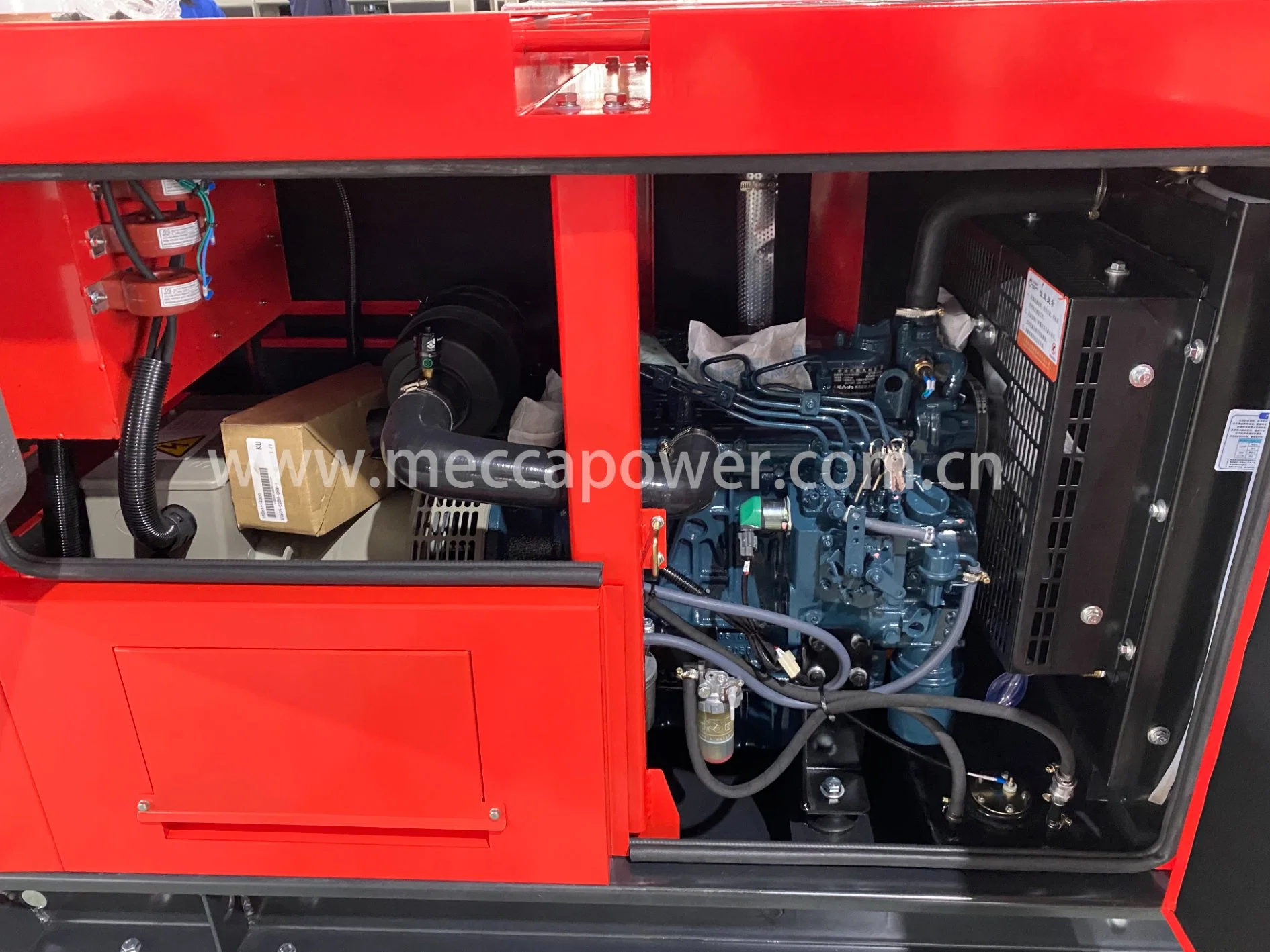 50Hz 40kVA 50kVA Silent Type Diesel Power Generator Electric Start Gensets Powered by Kubota Engine