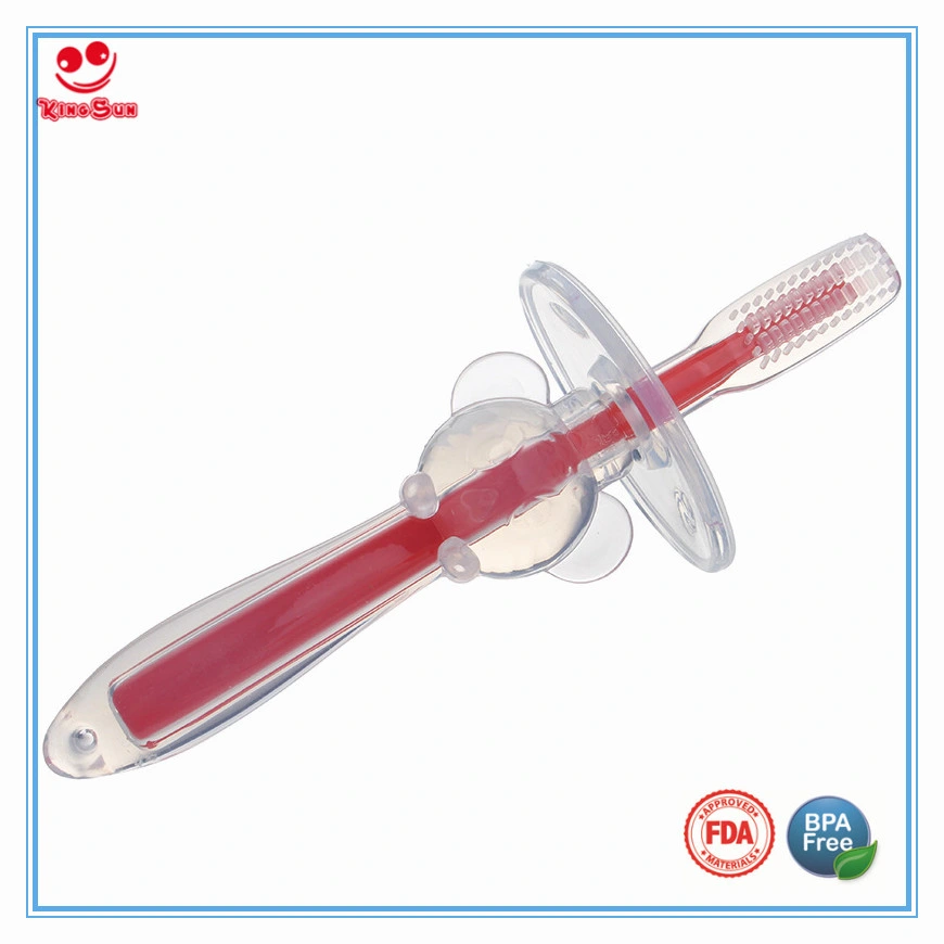 New Design Baby Oral Care Products Soft Toothbrush for Teething Baby