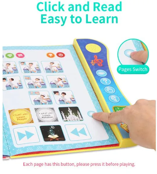 Libro de aprendizaje de inglés y árabe con Smart S-Pen