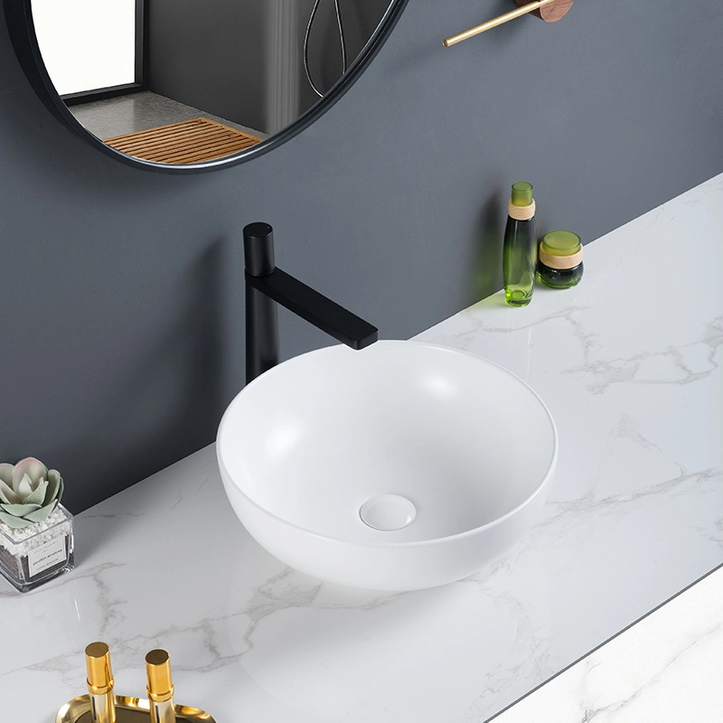 European Style Countertop Washbasins Luxury Wash Basins and Bathroom Water Sink