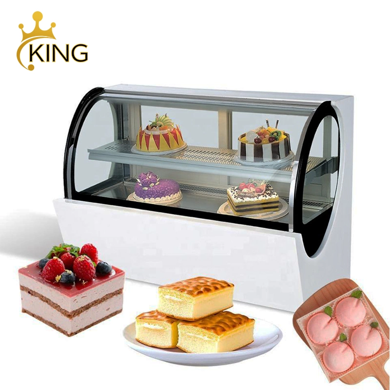 Commercial Refrigeration Equipment 0.9meter Oval Counter Top Ice Cream Showcase Freezer Display Cooler