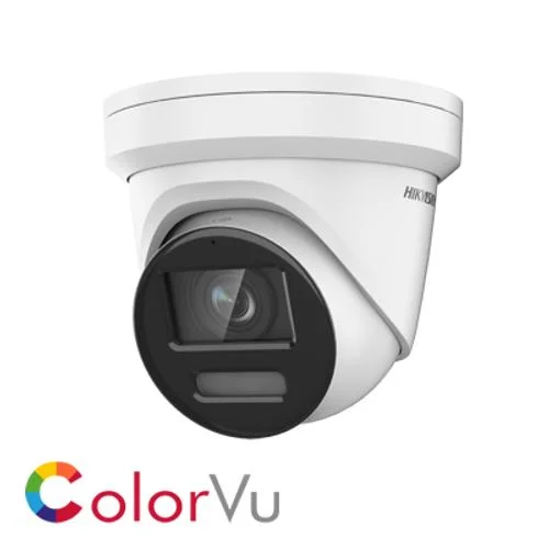 Hikvision Outdoor 8 MP Colorvu Fixed Turret Bullet Dome IP CCTV 4K Network Camera Ds-2CD2387g2-Lu