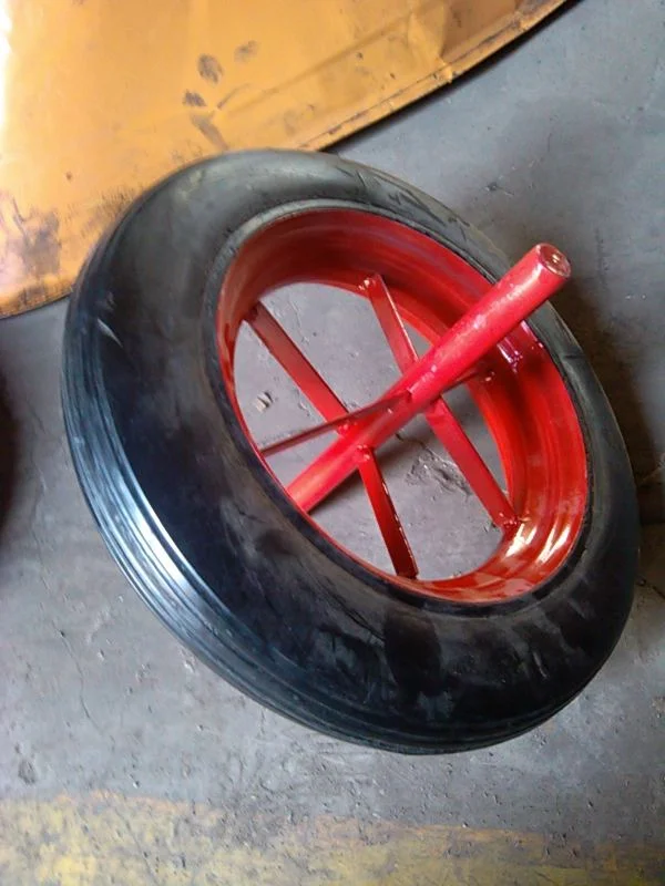 Wheelbarrow Wheel Solid Rubber Wheel 14 Inch