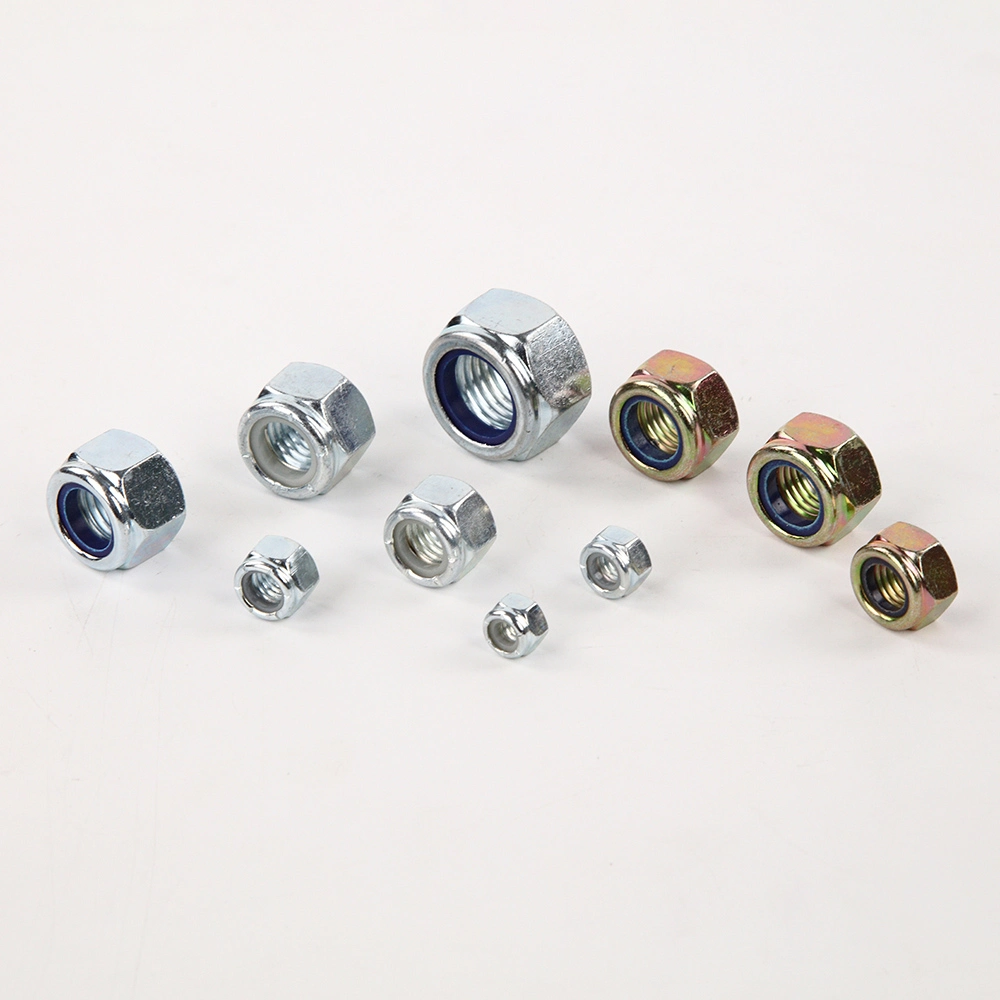 Premium Steel Hex Nuts - Grade 4.8 8.8 12.9 Zinc Plated Carbon Steel Polished Color Nut