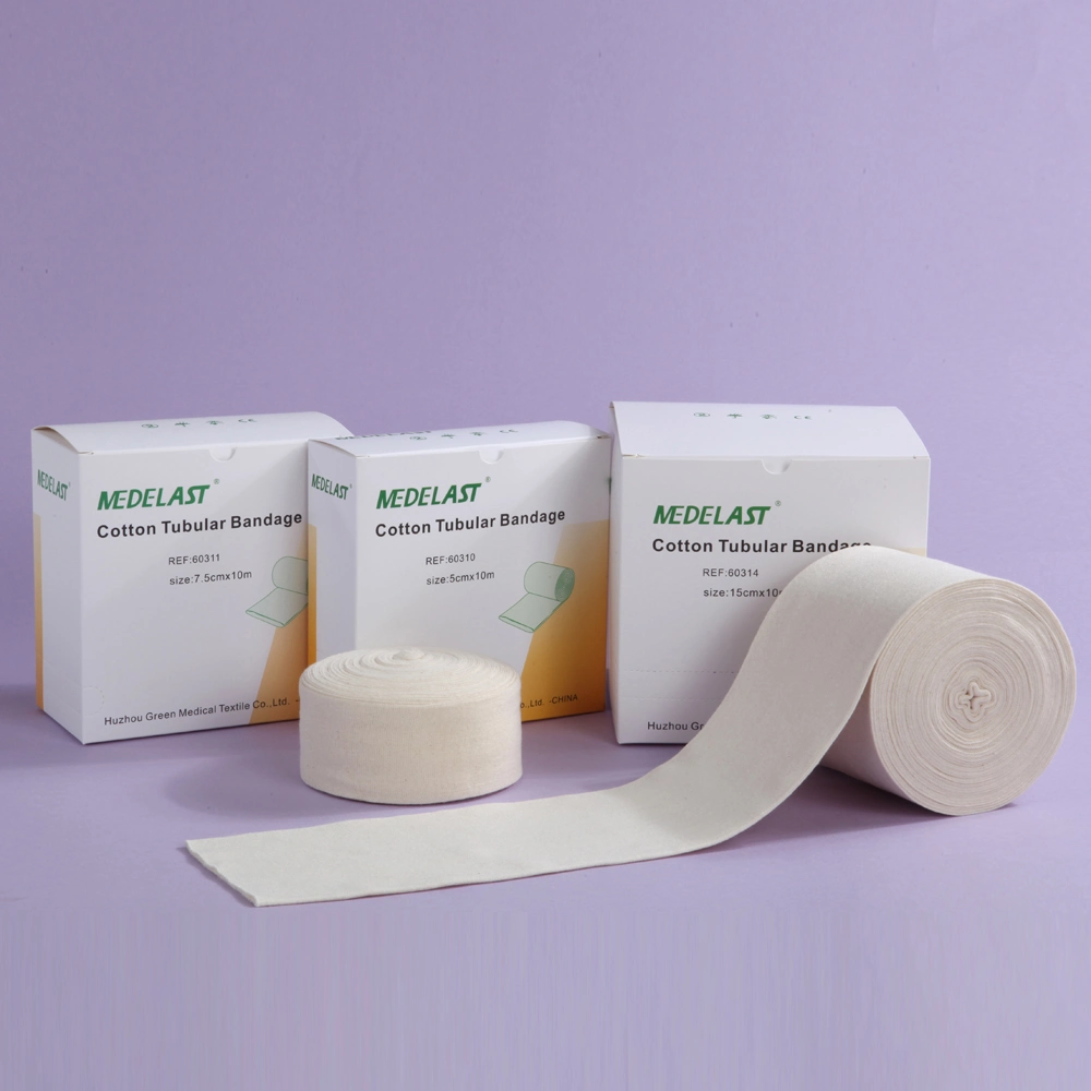 Top Selling Bandage Pure Cotton Elastic Surgical Hemostatic Custom Size Tubular Bandage