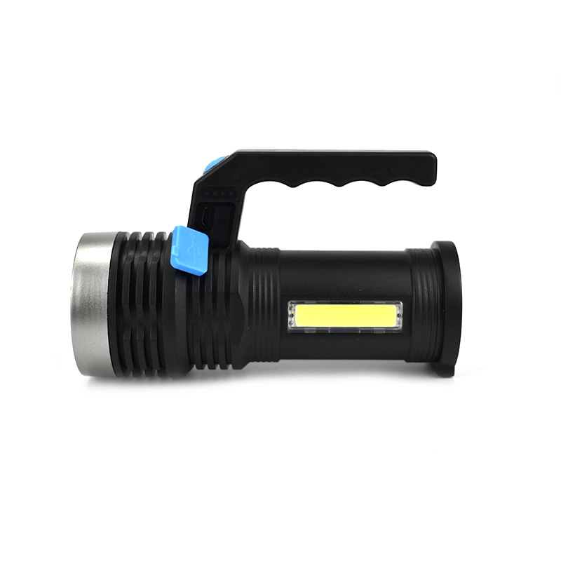 Lampe de travail de camping LED rechargeable super lumineuse avec COB