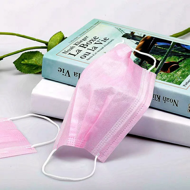 Disposable Protective 3-Ply Face Masks with Ear Loop