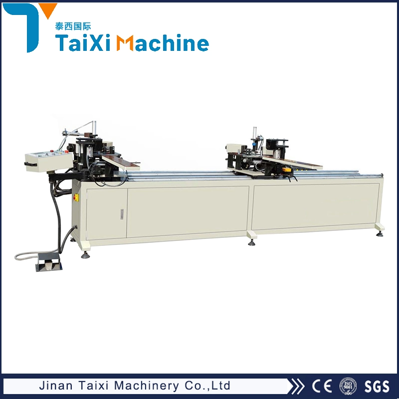 Window Frame Making Equipment Lzj-140 Single Head Heavy Aluminum Corner Combining Machinery Corner Crimping Machine for Doors and Windows