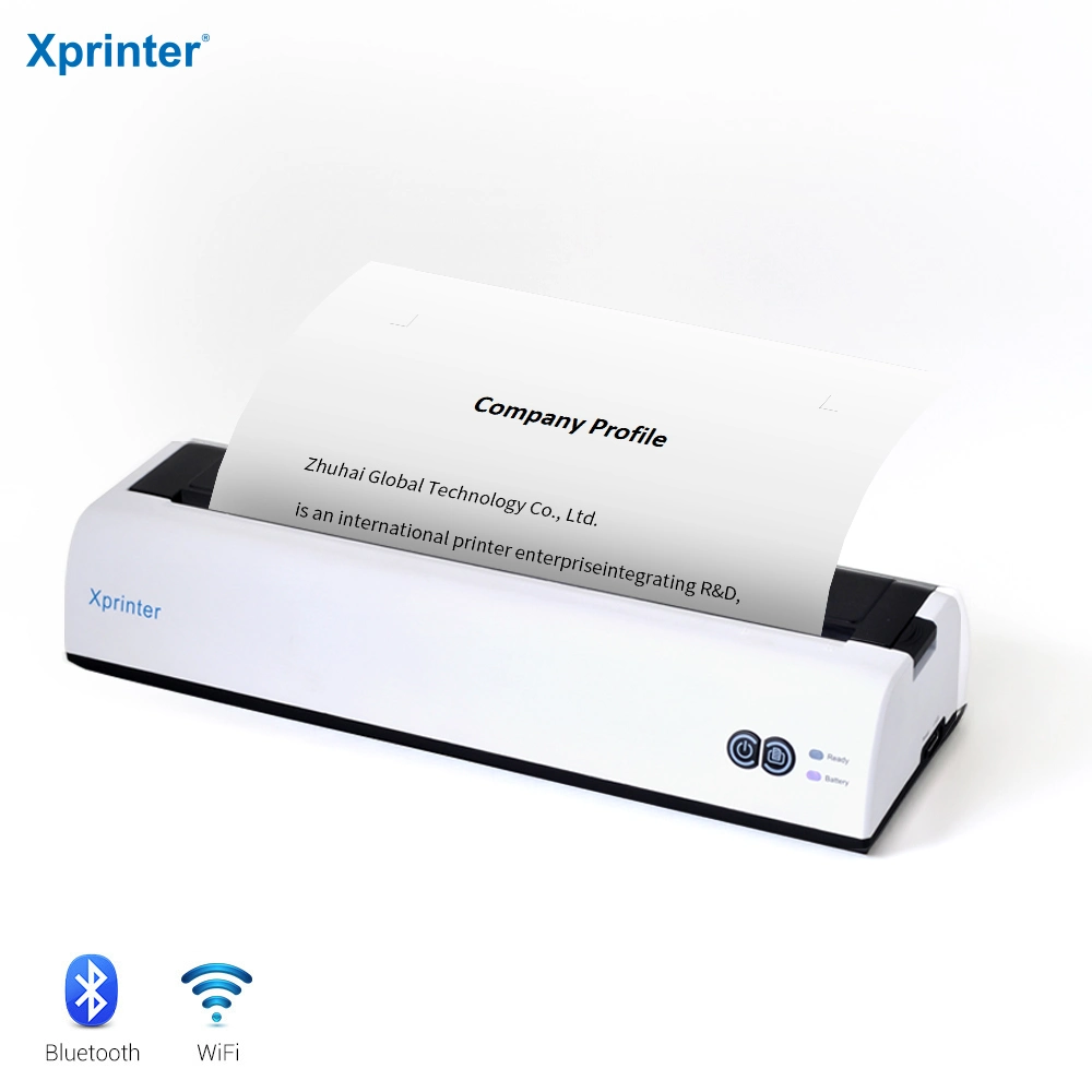 Impresora térmica portátil A4 Bluetooth OEM Xprinter XP-P81 para impresión de documentos