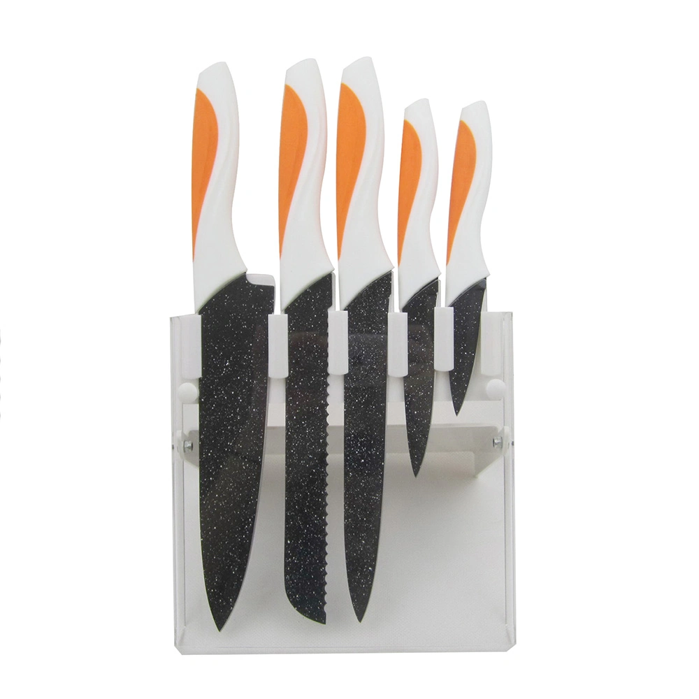 6-Piece Kitchen Knife Set with Non-Stick Rust-Proof Blade