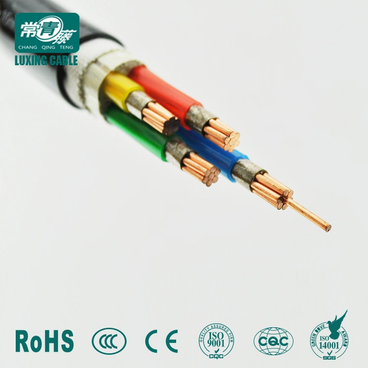 VV22 Vlv22 Cinta de acero Vehículos blindados de Cu/PVC/SWA PVC/Cable de alimentación