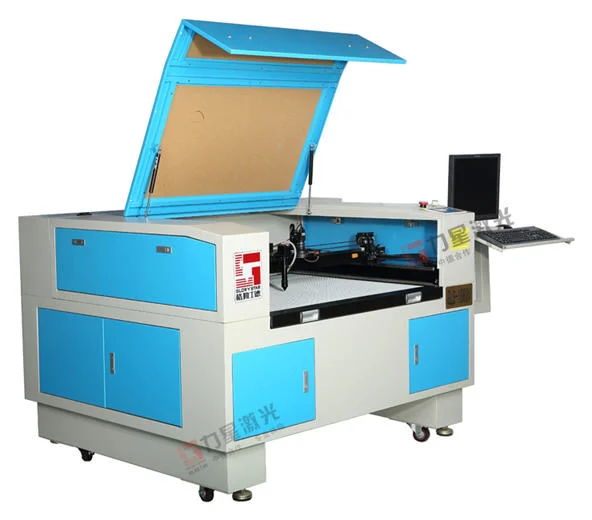 Laser Cutting Machine with Video Camera System for Labels