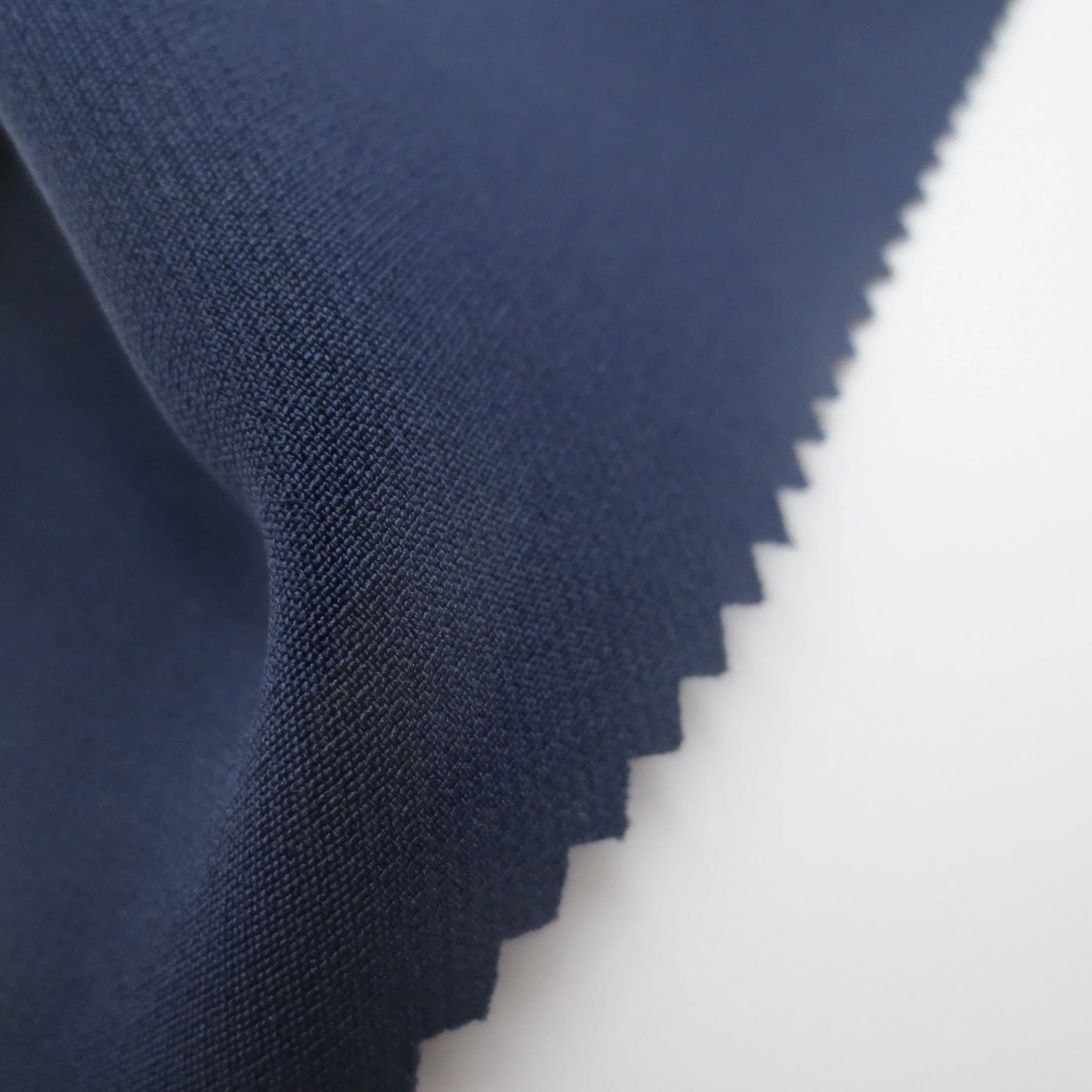 Tissu recyclé en jacquard imperméable extensible en polyester/nylon/spandex tissé pour manteau, veste et uniforme