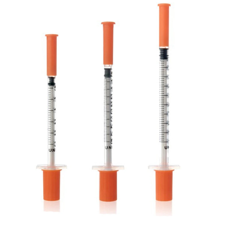 Disposable Plastic Medical Veterinary Injection Syringe with Needle