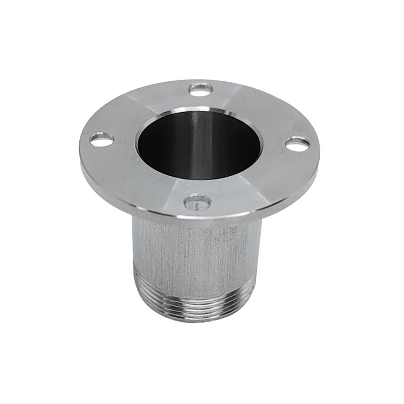 Quality Machinery Parts Made in China CNC Turning Parts Custom PTFE Drain Flange