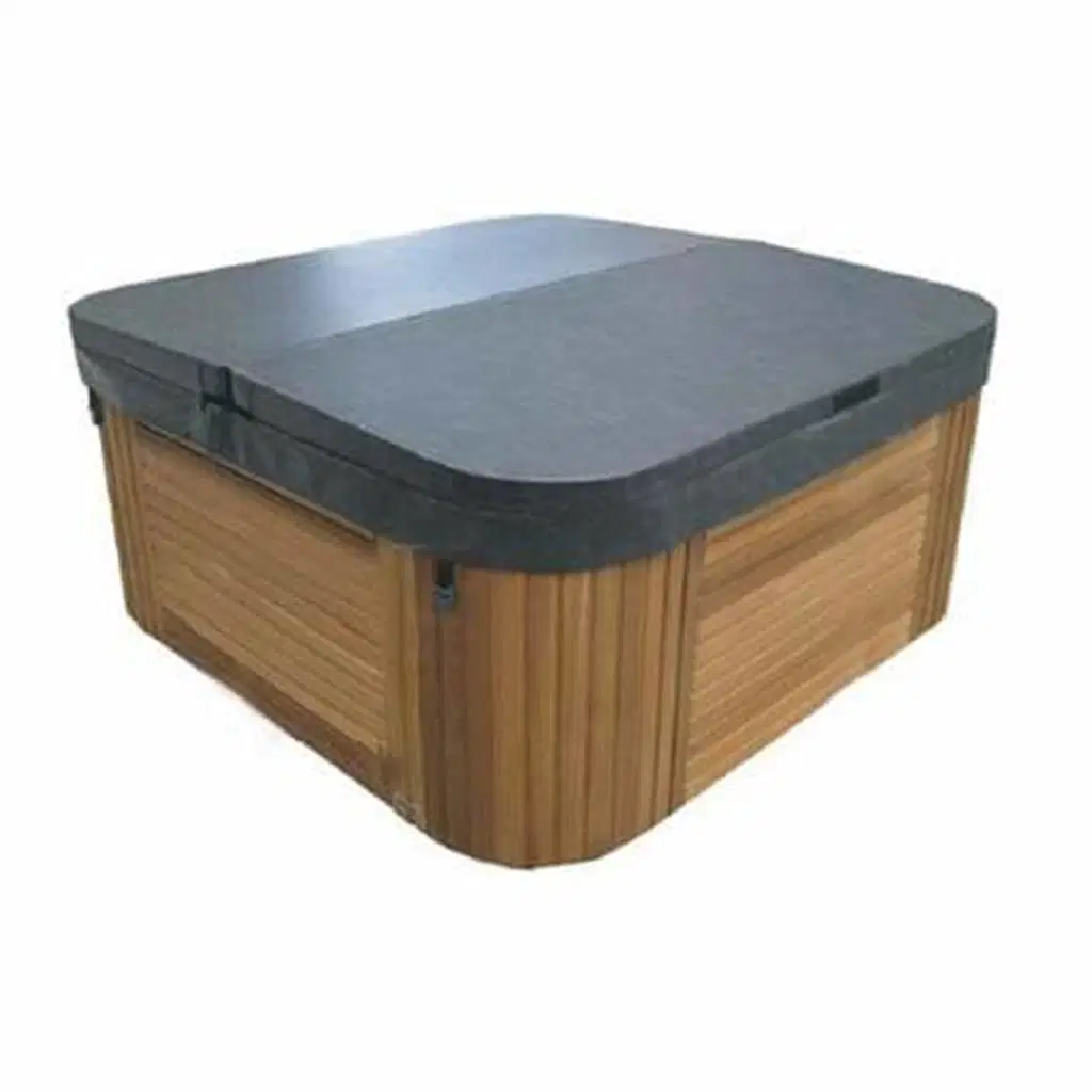 Custom Made Outdoor Waterproof Foldable PU with Esp Foam Insulation Hot Tub Pool Cover