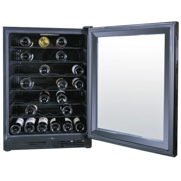 150L Single Door Refrigerator Glass Door Fridge Wine Cooler