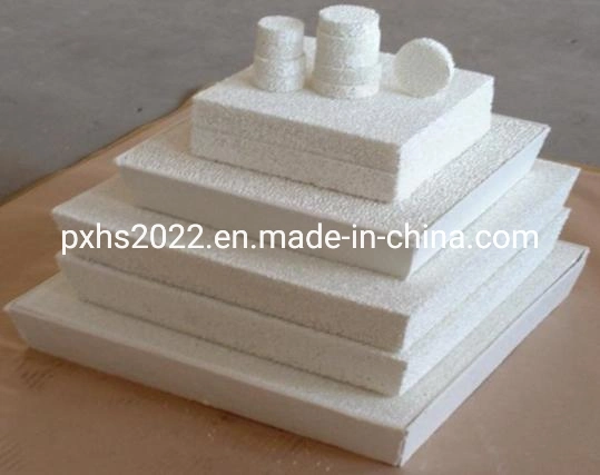 Chinese Foam Ceramic Manufacturers Using for Aluminum Filtration 584*584*50mm 30ppi 40ppi