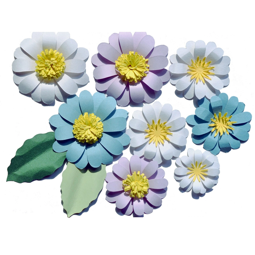 3D Decoration Paper Flower DIY Handmade Craft Material Kit of Daisy