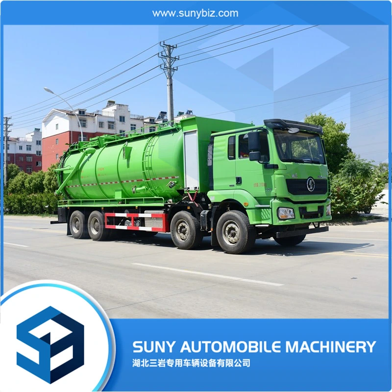 Great Price 24HP Abwasser Saugtanker Hochdruck Vakuum fäkal Saug City Pipeline Reinigung Baggerarbeiten Fäkalabsaugung Lkw