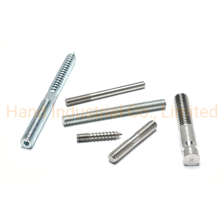 Hand Hot Sale Stainless Steel Threaded Stud Bolts Solar Energy Hanger Bolt