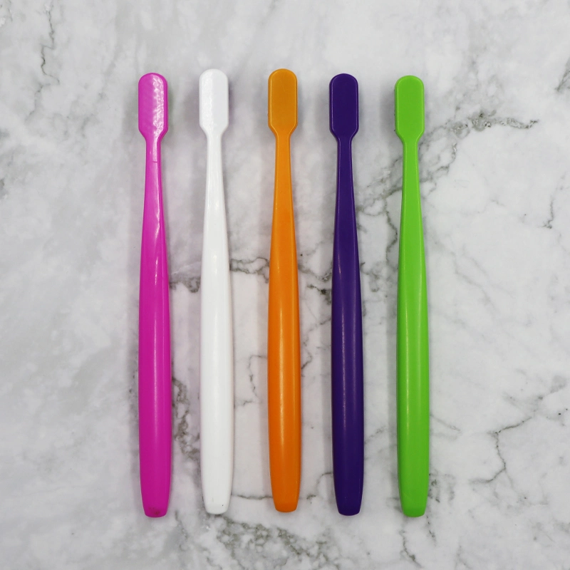 New Design OEM 100% Biodegradable Corn Starch PLA Adult Toothbrush