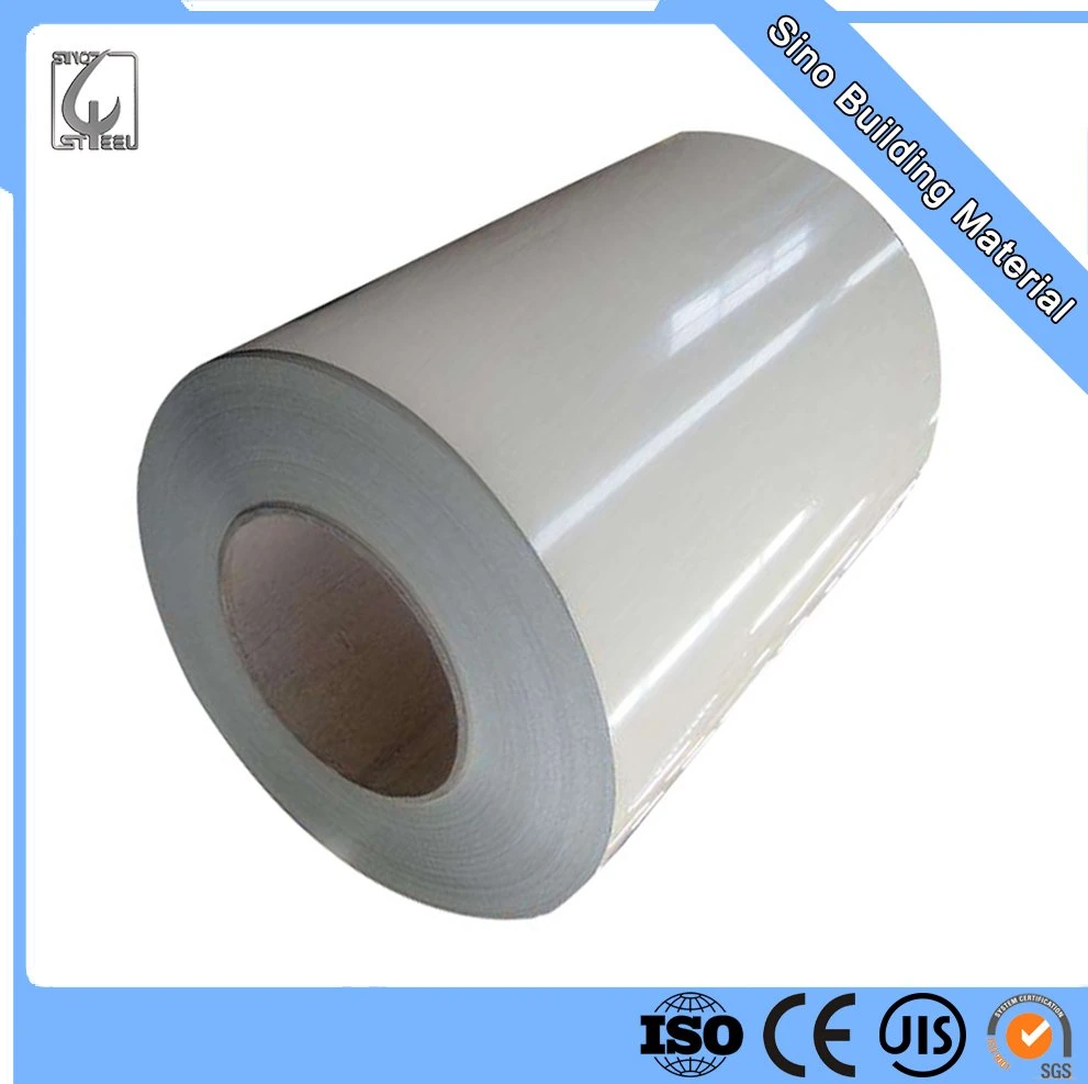 Regular Spangle for Roofing Industry Material PVC Ral Card PPGI Prepainted Steel Coils