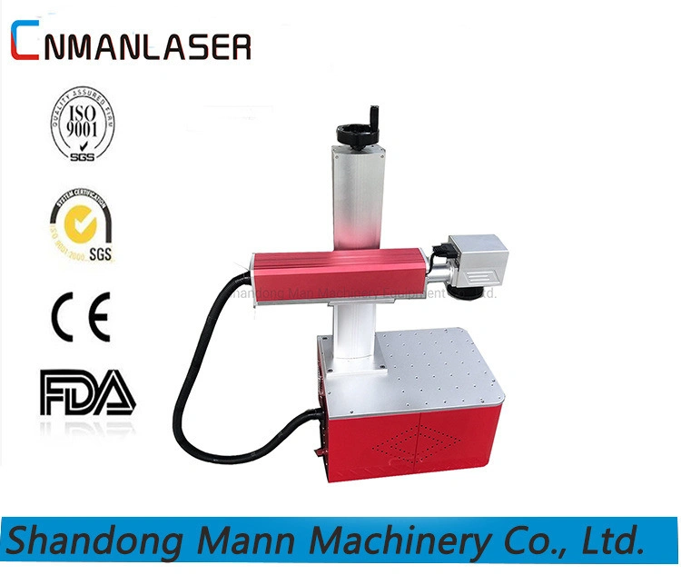 Ipg Cyclops Camera Fiber Laser Marking Machine for Aluminum