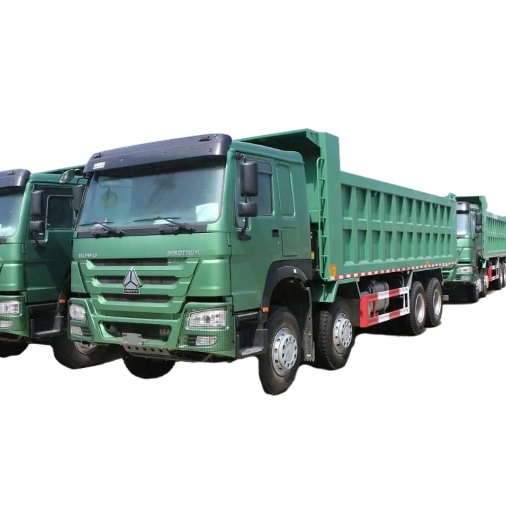 Shandong Factory Price 8X4 Wheels Heavy Duty Sinotruk HOWO Used Dumper Truck