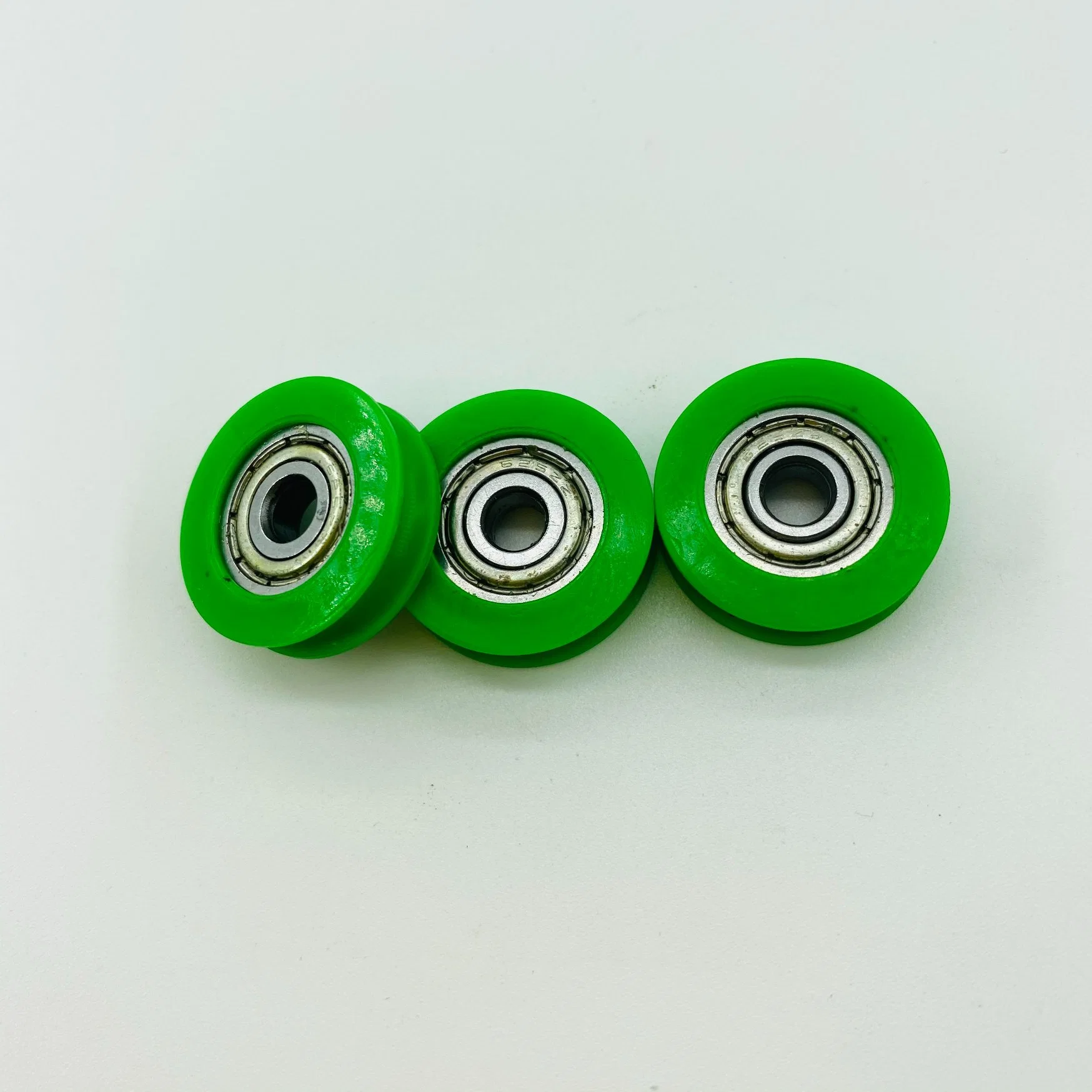 Faible bruit, simple rangée de haute précision en acier inoxydable taille Type U vert 5*23.5*poulie 6,8 mm