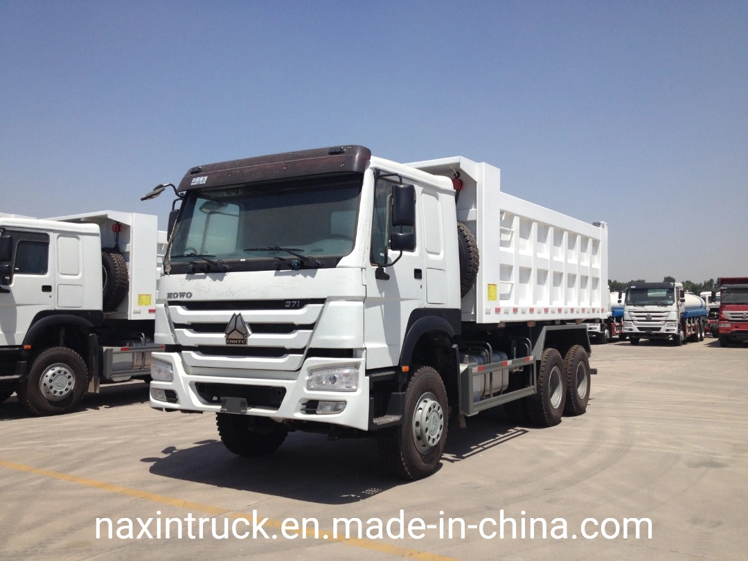 Sinotruk HOWO 30 طنًا 371 6X4 العلامة التجارية الجديدة والمستخدمة شاحنات تفريغ شاحنة القطارة