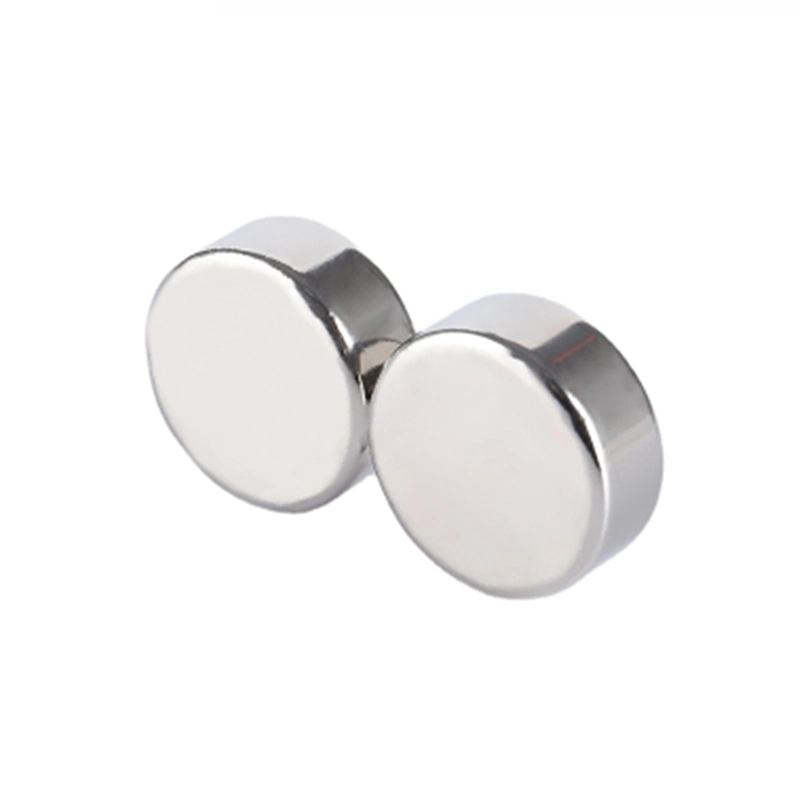 Customized N42 Strong Magnetic Disc Neodymium Magnet Nickel Plating Magnet