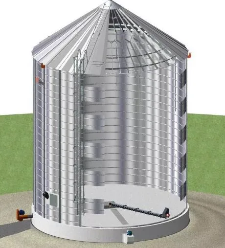 China Manufacture Galvanized Steel Grain Storage Silo