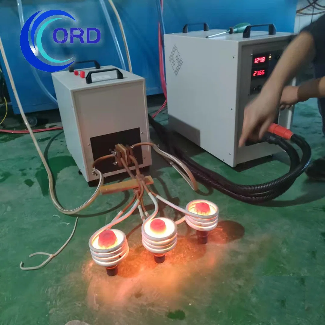 A China produz Intellgent Super Áudio Freqüência Inudciton IGBT equipamentos de aquecimento de revenimento de várias indústrias de aço inoxidável (SF-60KW)