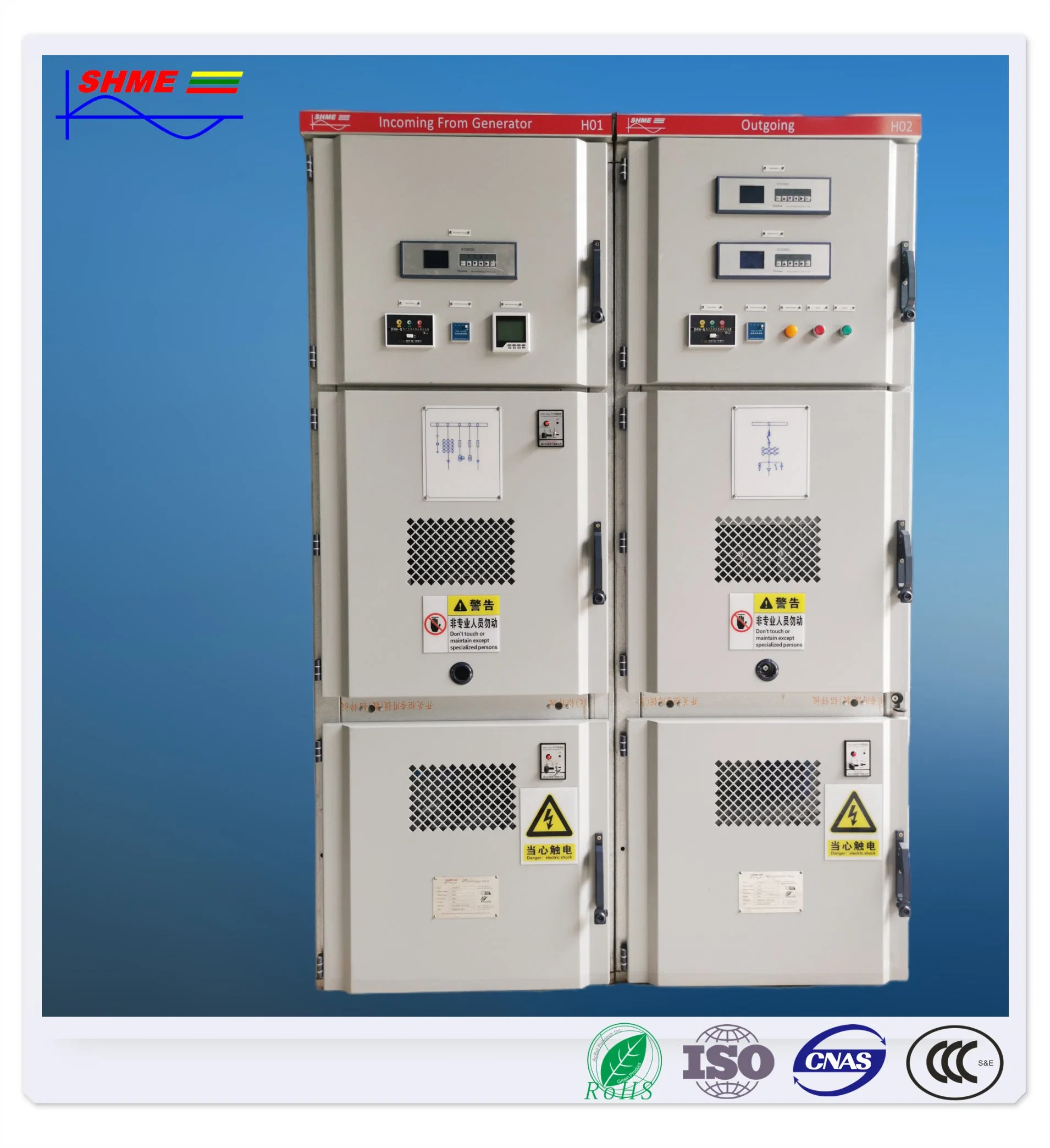 6.3kv Medium Voltage Switchgear/ Air Insulated Metal Clad Switchgear