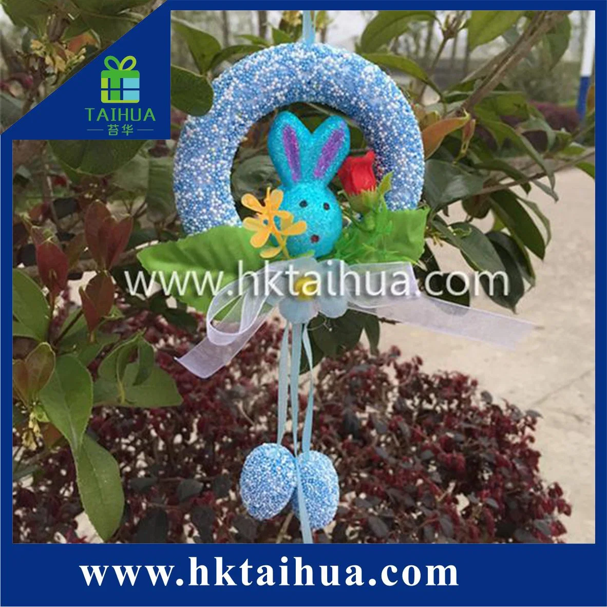 Mini Outdoor Decoration Printed Logo Plastic Easter Eggs