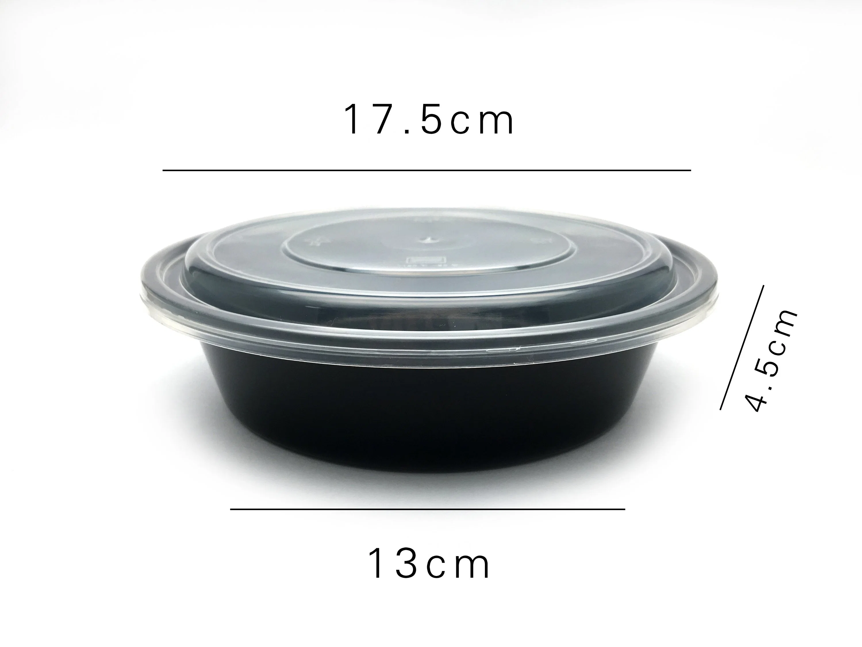 Wholesale 750ml/1000ml Disposable Plastic American Round Bowl