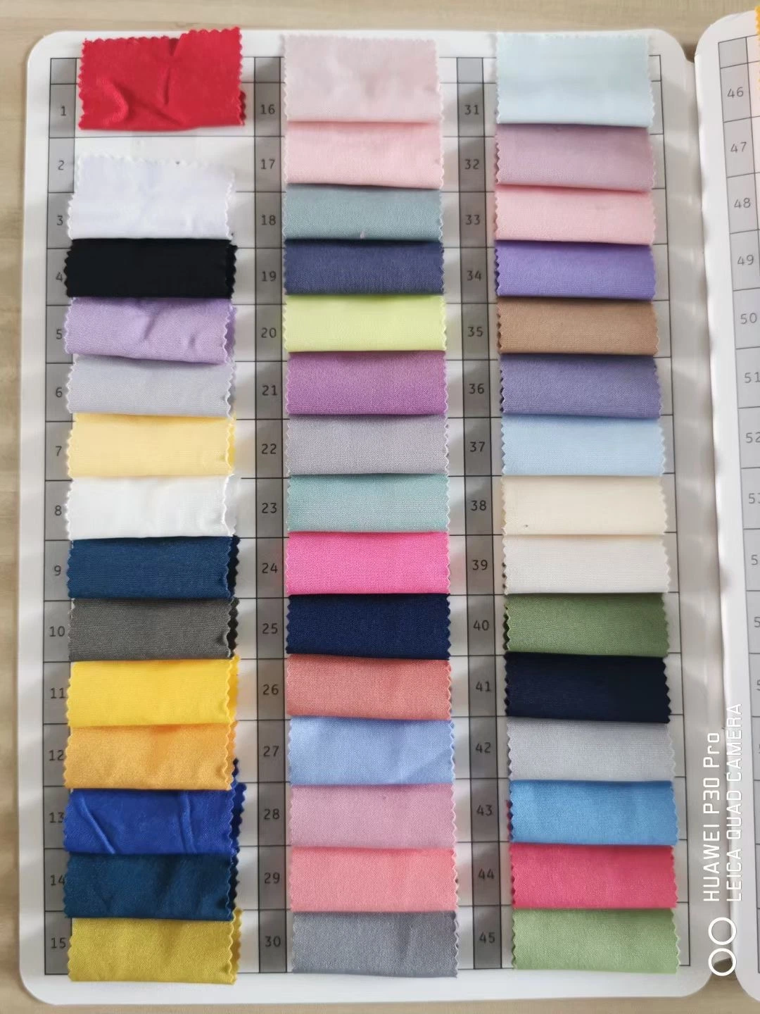 China Quality Polyester Spandex Stretch Fabric for Garment/Pant/Jacket